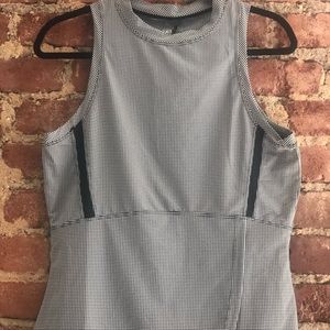 NEW Tail Madelyn Mini Gingham Tennis Tank Ladies M